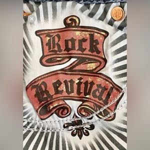 ROCK REVIVAL Sz 27 ‘Johanna’ Low-Rise Skinny, Excellent Condition